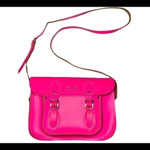Medium size pink satchel NEW without tags.